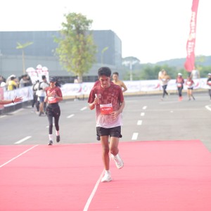 Race photo from KEDIRI HALF MARATHON 2026