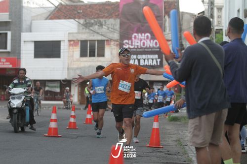 Race photo from Jabar Run 10K 2024