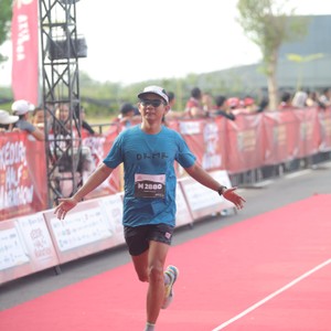 Race photo from KEDIRI HALF MARATHON 2026