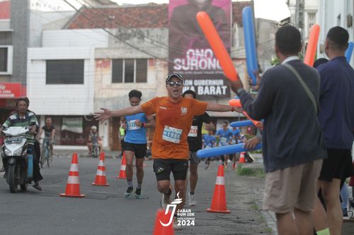 Race photo from Jabar Run 10K 2024