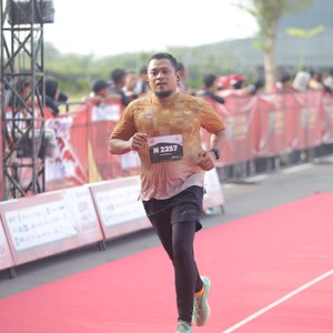 Race photo from KEDIRI HALF MARATHON 2026