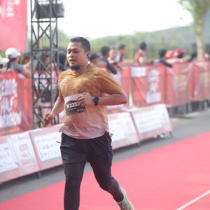 Race photo from KEDIRI HALF MARATHON 2026