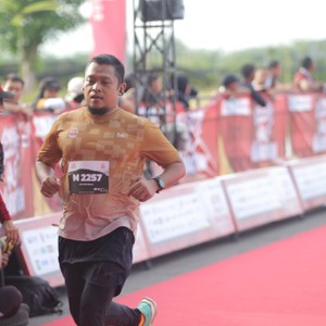 Race photo from KEDIRI HALF MARATHON 2026