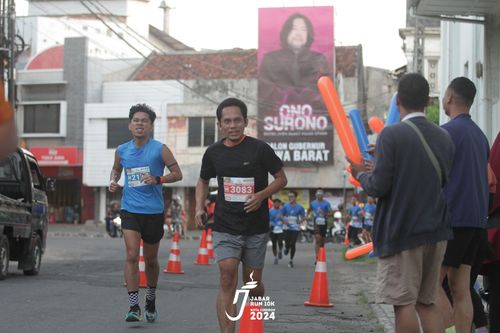 Race photo from Jabar Run 10K 2024
