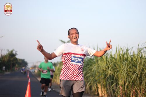 Race photo from Kediri Half Marathon 2024