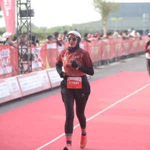 Race photo from KEDIRI HALF MARATHON 2026