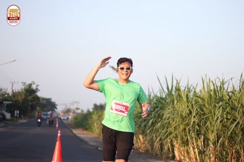 Race photo from Kediri Half Marathon 2024
