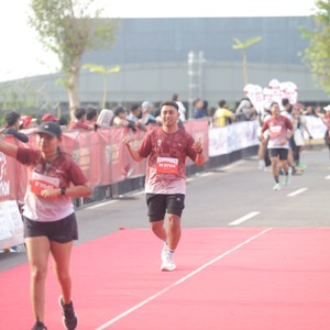 Race photo from KEDIRI HALF MARATHON 2026