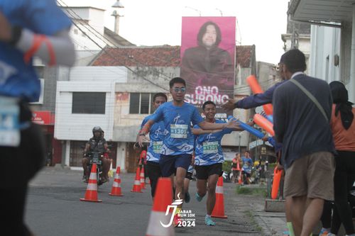 Race photo from Jabar Run 10K 2024