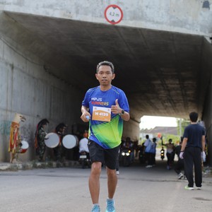 Race photo from KEDIRI HALF MARATHON 2026