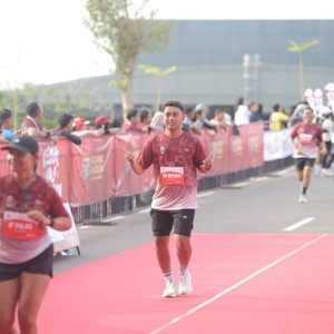 Race photo from KEDIRI HALF MARATHON 2026
