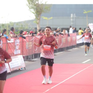 Race photo from KEDIRI HALF MARATHON 2026