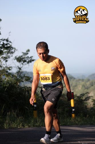 Race photo from Kelud Vertical Challenge 2024