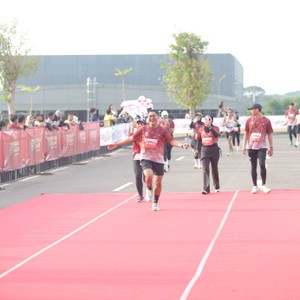 Race photo from KEDIRI HALF MARATHON 2026