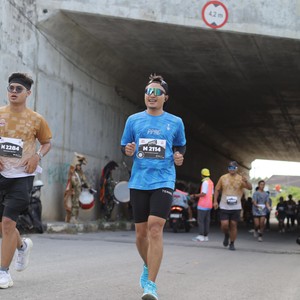 Race photo from KEDIRI HALF MARATHON 2026