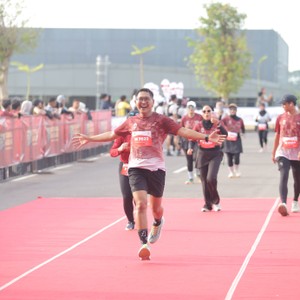 Race photo from KEDIRI HALF MARATHON 2026