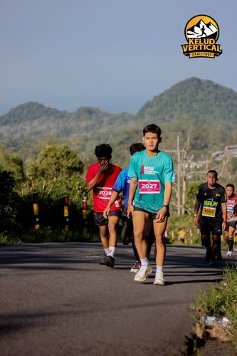 Race photo from Kelud Vertical Challenge 2024