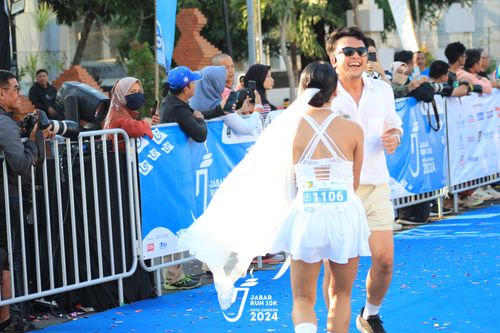 Race photo from Jabar Run 10K 2024