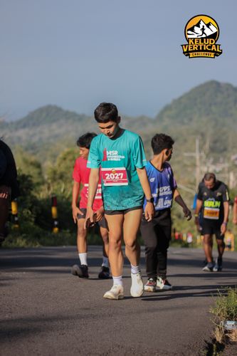 Race photo from Kelud Vertical Challenge 2024