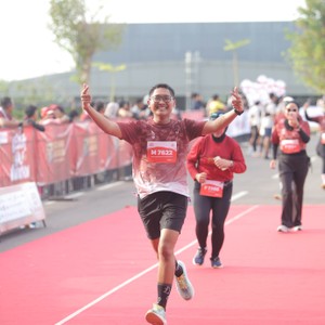 Race photo from KEDIRI HALF MARATHON 2026