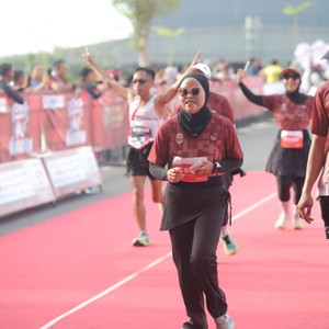 Race photo from KEDIRI HALF MARATHON 2026