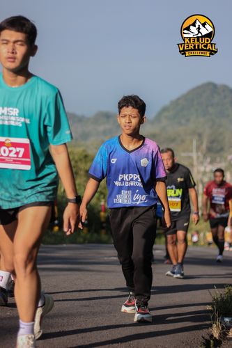 Race photo from Kelud Vertical Challenge 2024