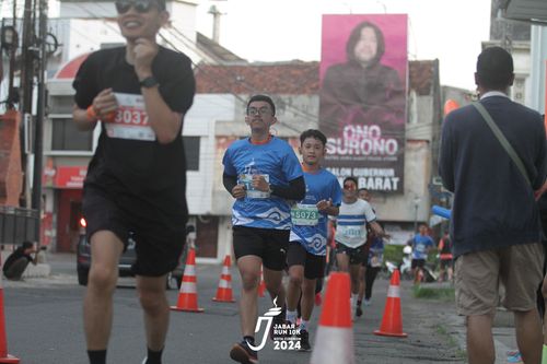 Race photo from Jabar Run 10K 2024