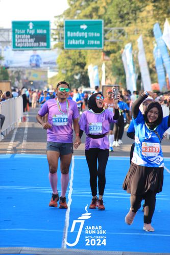 Race photo from Jabar Run 10K 2024