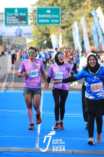 Race photo from Jabar Run 10K 2024