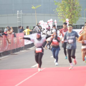 Race photo from KEDIRI HALF MARATHON 2026