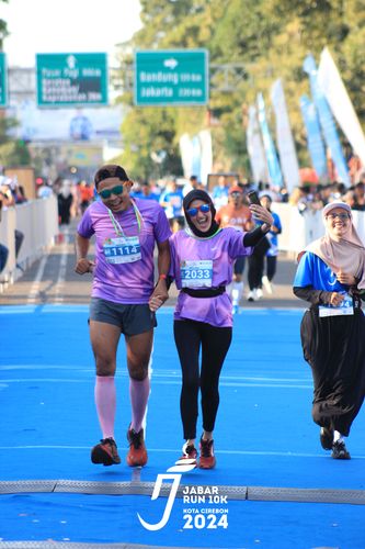 Race photo from Jabar Run 10K 2024