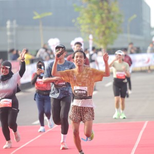 Race photo from KEDIRI HALF MARATHON 2026