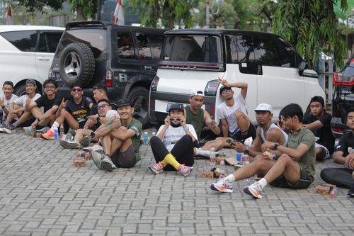 Race photo from ABR 2024 VIBES