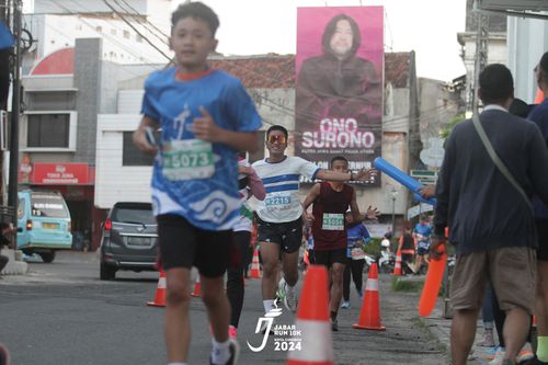 Race photo from Jabar Run 10K 2024