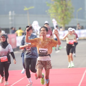 Race photo from KEDIRI HALF MARATHON 2026
