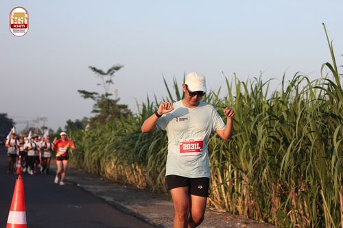 Race photo from Kediri Half Marathon 2024