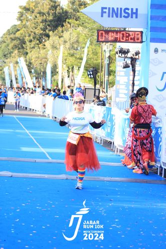 Race photo from Jabar Run 10K 2024