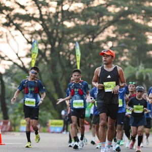 Race photo from BOGORUN 2026