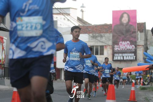 Race photo from Jabar Run 10K 2024