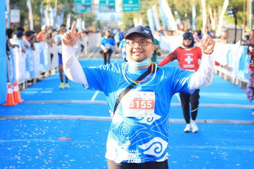 Race photo from Jabar Run 10K 2024