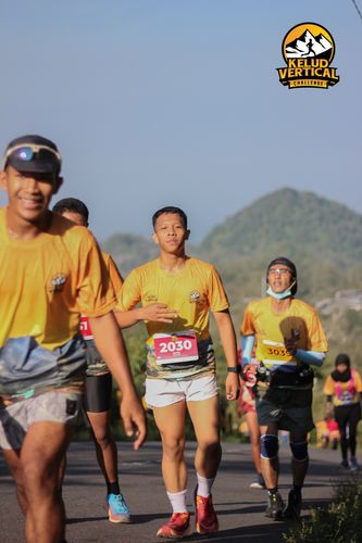 Race photo from Kelud Vertical Challenge 2024