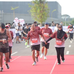 Race photo from KEDIRI HALF MARATHON 2026