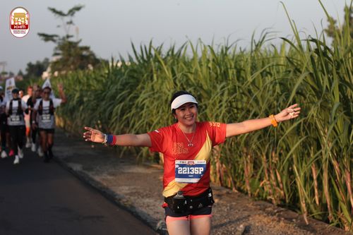 Race photo from Kediri Half Marathon 2024