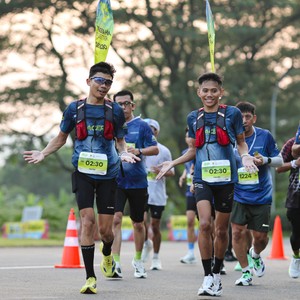 Race photo from BOGORUN 2026