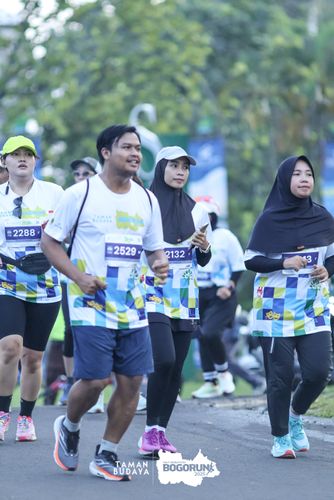 Race photo from Taman Budaya x BOGORUN 2025