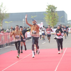 Race photo from KEDIRI HALF MARATHON 2026
