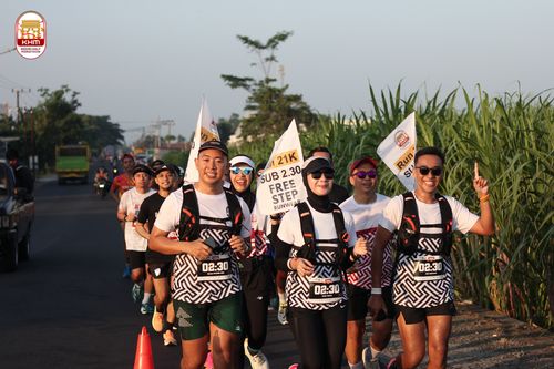 Race photo from Kediri Half Marathon 2024