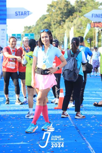 Race photo from Jabar Run 10K 2024