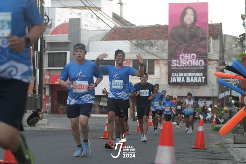 Race photo from Jabar Run 10K 2024