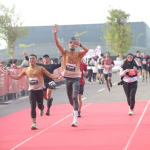 Race photo from KEDIRI HALF MARATHON 2026